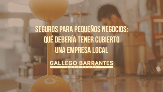 Seguros para pequeños negocios: qué debería tener cubierto una empresa local