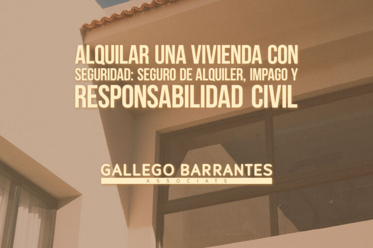 Alquilar una vivienda con seguridad: seguro de alquiler, impago y responsabilidad civil
