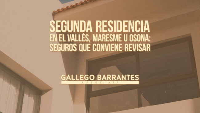 Segunda residencia en el Vallès, Maresme u Osona: seguros que conviene revisar