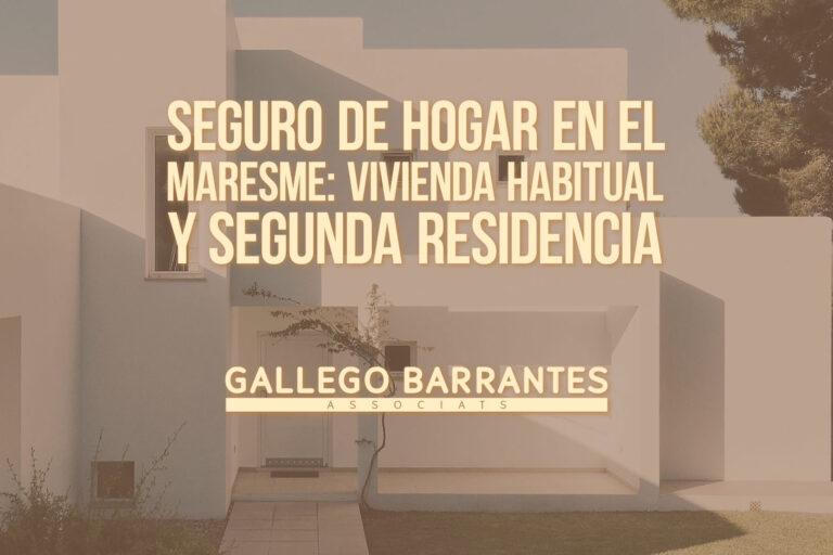 Seguro de hogar en el Maresme: vivienda habitual y segunda residencia