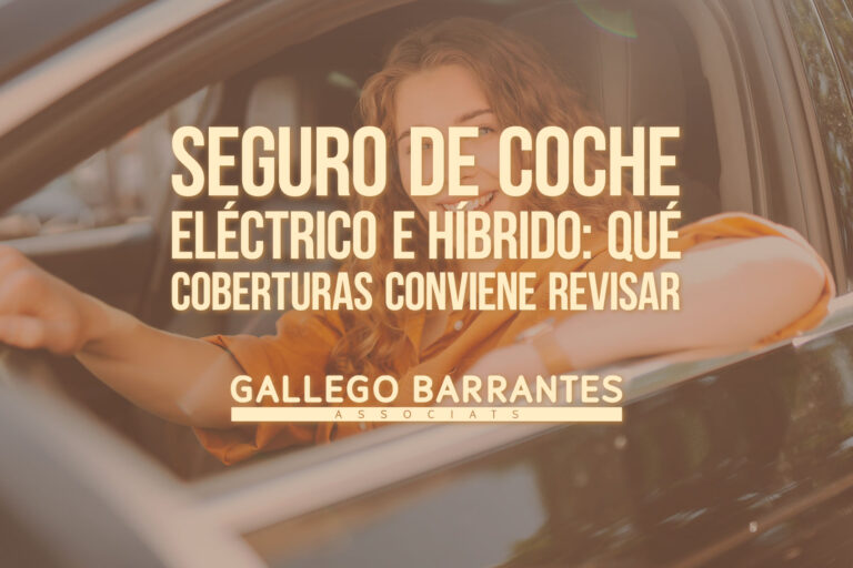Seguro de coche eléctrico e híbrido: qué coberturas conviene revisar