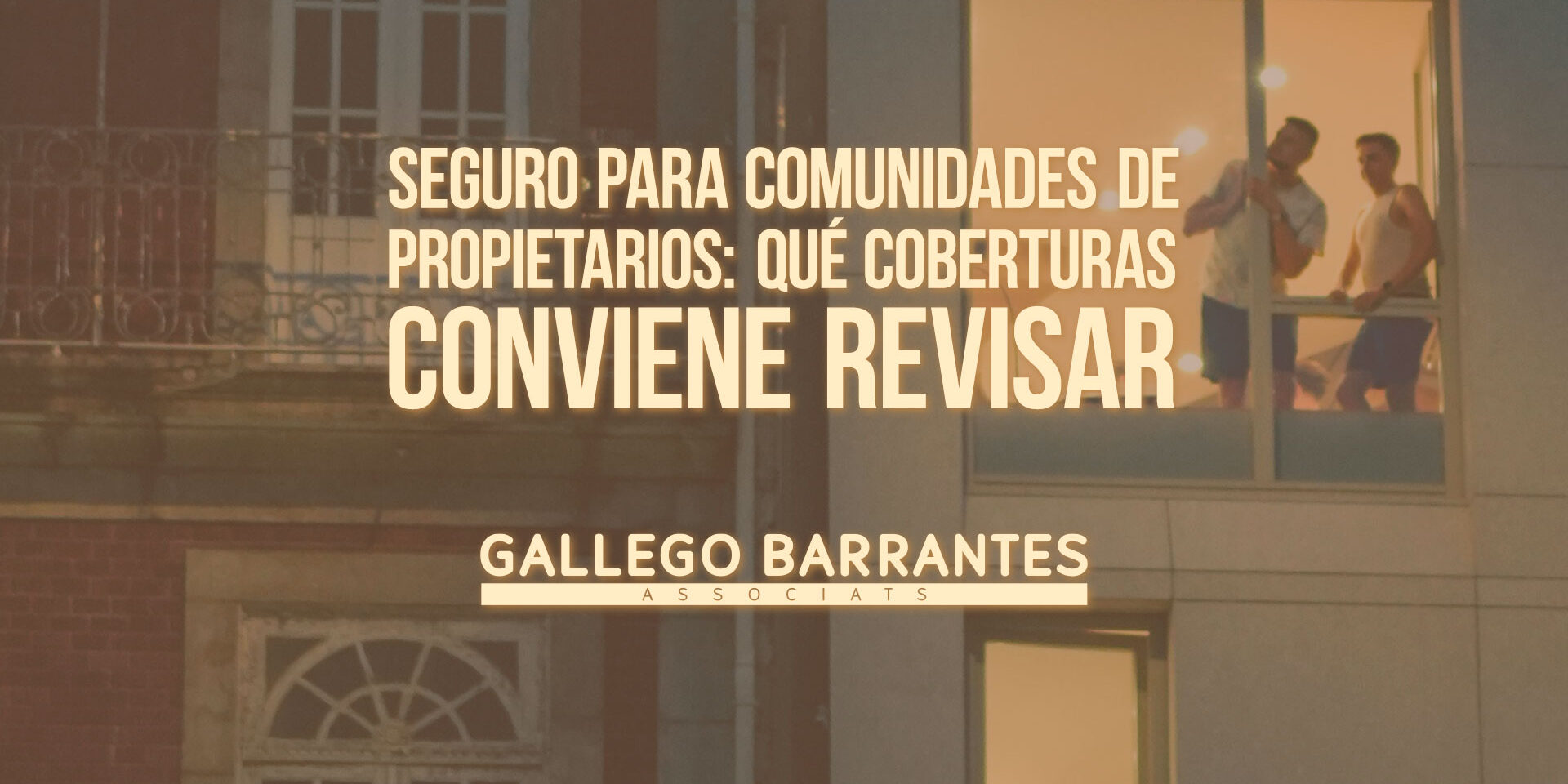 Seguro para comunidades de propietarios: qué coberturas conviene revisar